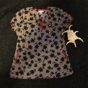 KOI scrub top size M.